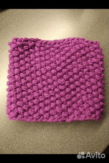 Комплект шапка и снуд