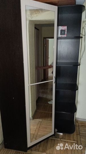 Угловой шкаф с зеркалом бу