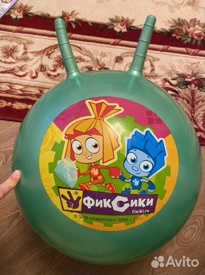 Мяч попрыгун Фиксики