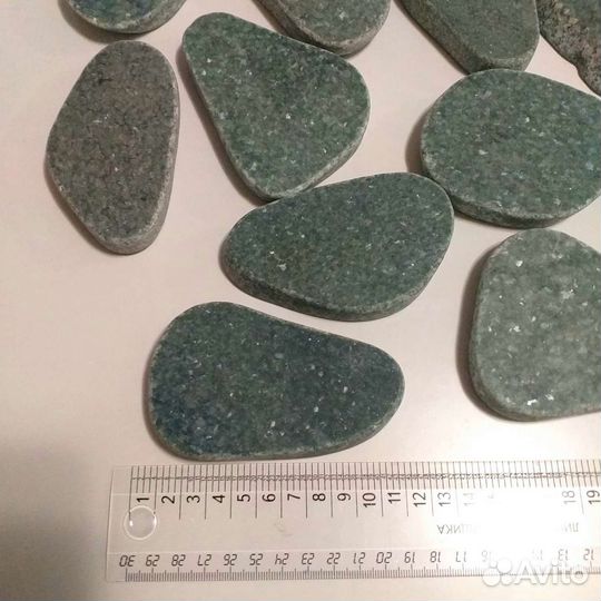 Камни для Стоун-терапии Жадеит