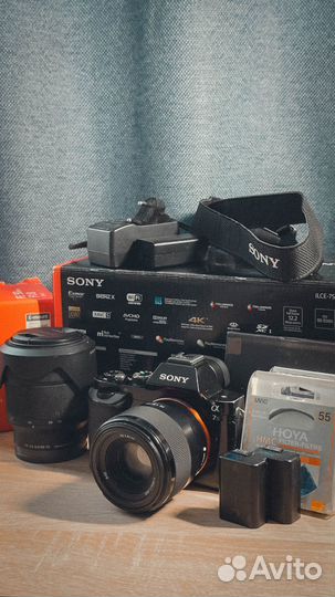 Камера Sony Alpha 7s с байонетом Е и полнокадровой