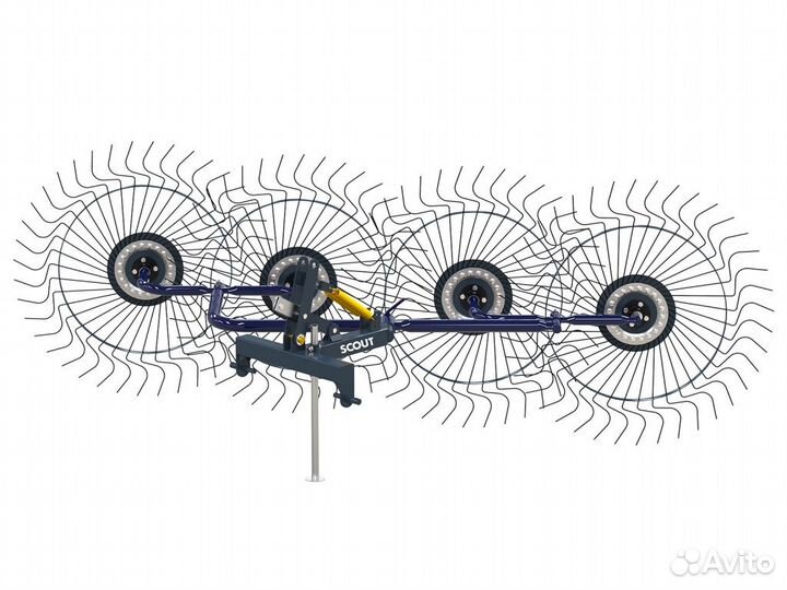 Грабли ворошилки скаут PL-4600 для трактора