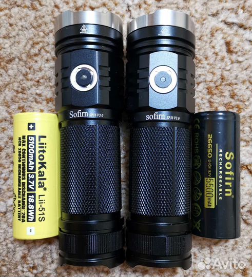 Sofirn SC02, Sofirn SP33V3.0, Convoy C8+