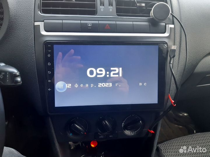 Магнитола Volkswagen Polo 2010-2020 android GPS