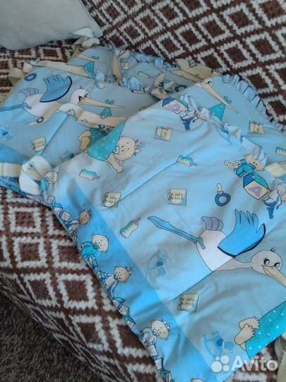 Бортики в кроватку