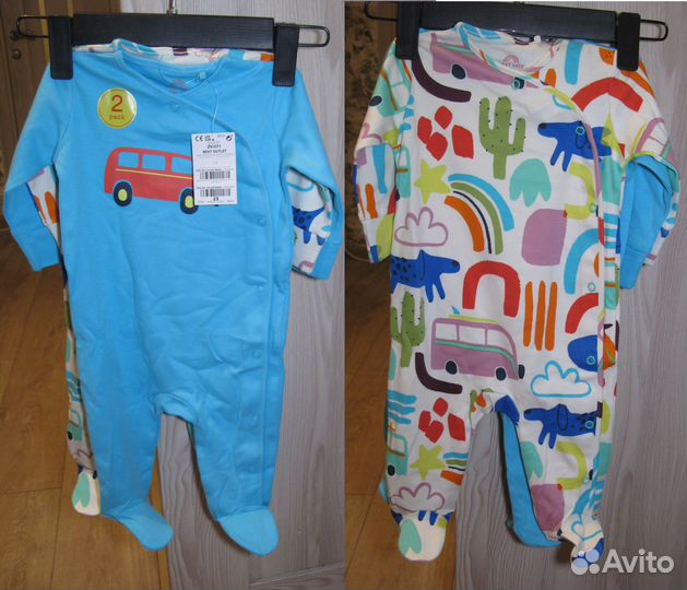 Новые слипы carters next mothercare на р80