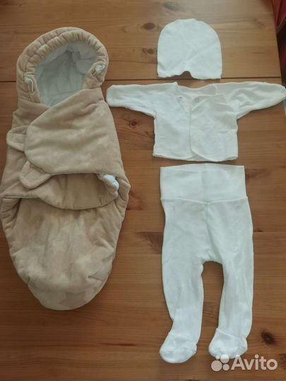 Конверт и костюмчик на выписку