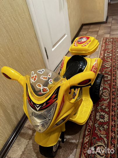 Электрический мотоцикл детский