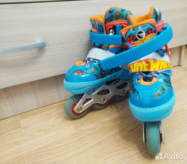 Роликовые коньки детские раздвижные