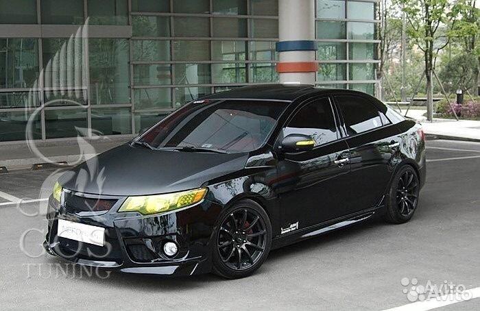 Тюнинг обвес Бампера на Kia Cerato Forte Sedan