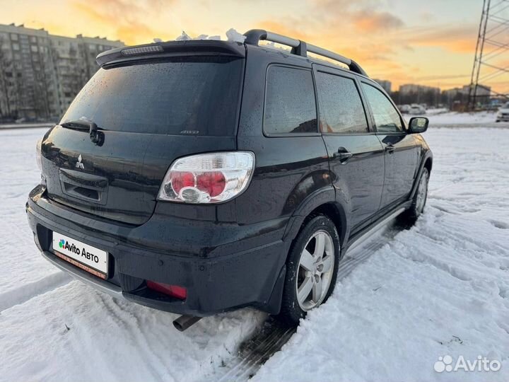 Mitsubishi Outlander 2.4 AT, 2007, 187 340 км