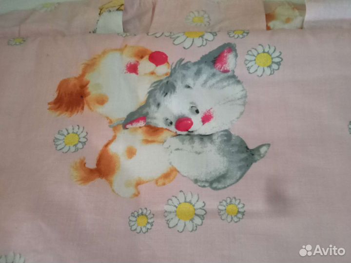 Мягкие бортики для детской кроватки