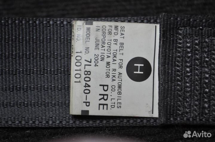 Ремень безопасности передний левый toyota RAV4 Z