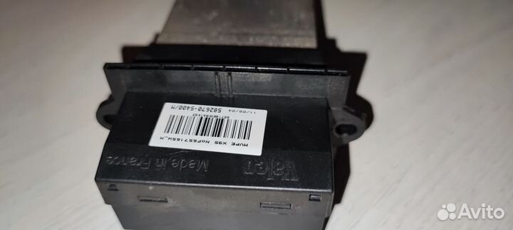 Терморегулятор отопителя Nissan с проводами