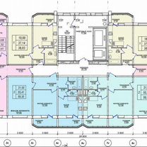 2-к. квартира, 49,4 м², 2/19 эт.