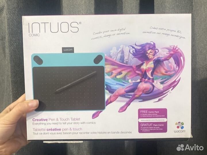 Графический планшет Wacom Intuos Draw Pen S