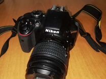 Зеркальный фотоаппарат никон D3400