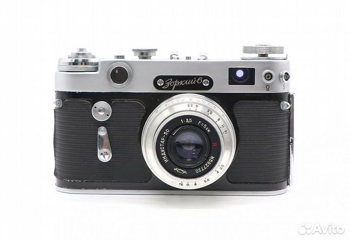 Зоркий 6 + Индустар-50 ранний (№590006702)