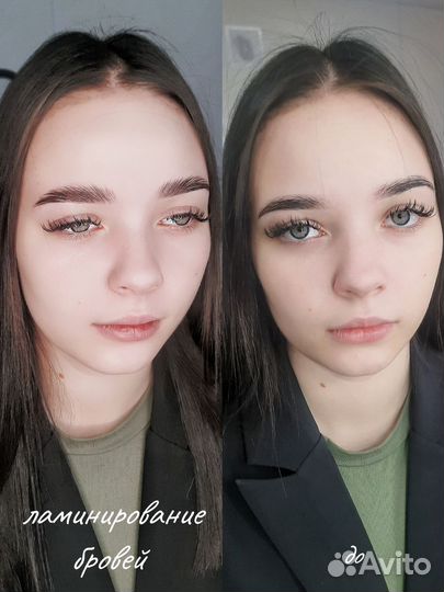 Окрашивание и ламинирование бровей и ресниц