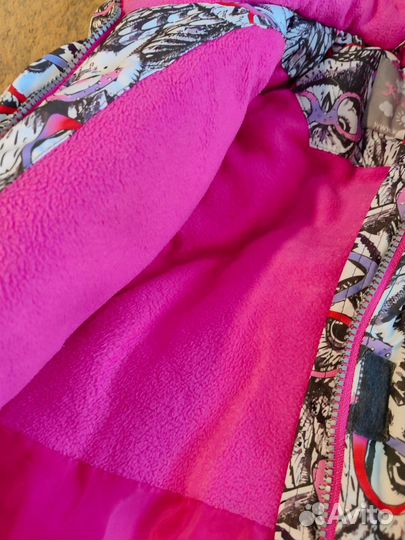 Зимний костюм для девочки 128