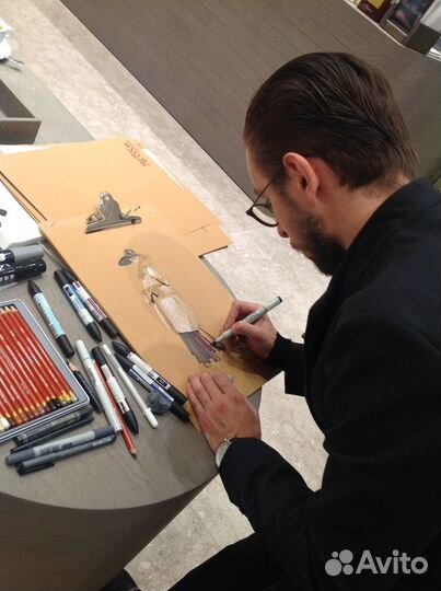 Шаржист на мероприятие