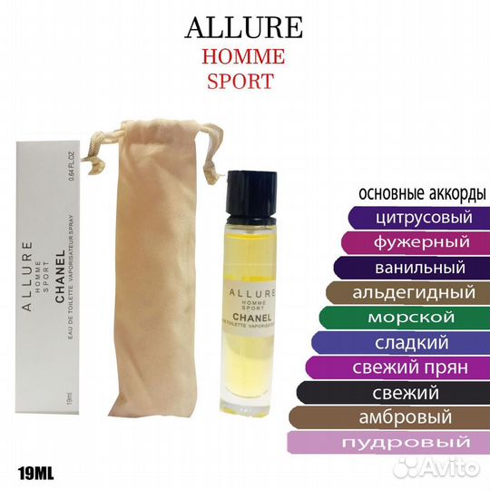 Chanel Allure Homme Sport 19 ml