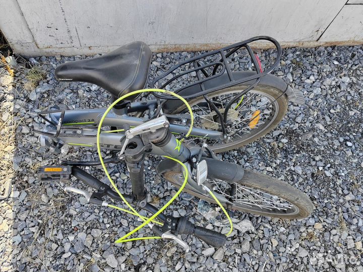 Складной алюминевый велосипед