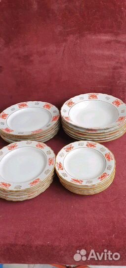 Тарелки 24 шт. Знак Качества СССР