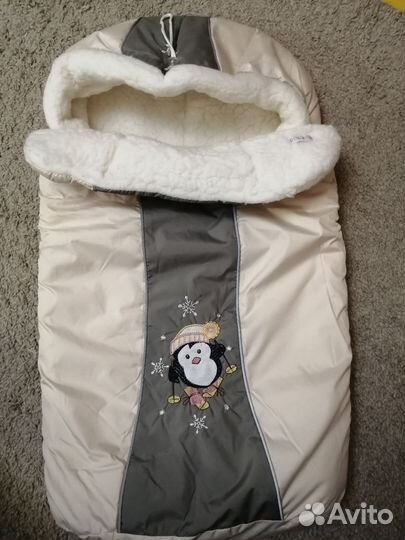 Теплый конверт в коляску