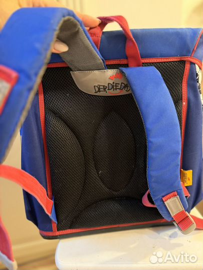 Портфель рюкзак Der die das
