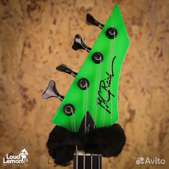 B.C.Rich Warlock Bass Neon Green 1980's Japan