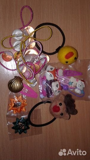 Заколки, резинки для девочек