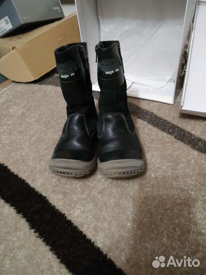 Сапоги кожа