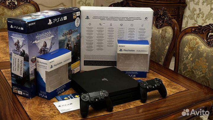 PlayStation 4 Pro 1TB (Много игр CUH-7208)