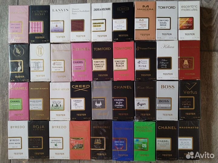 Тестеры муж.и жен. (парфюмерия) -58 мл