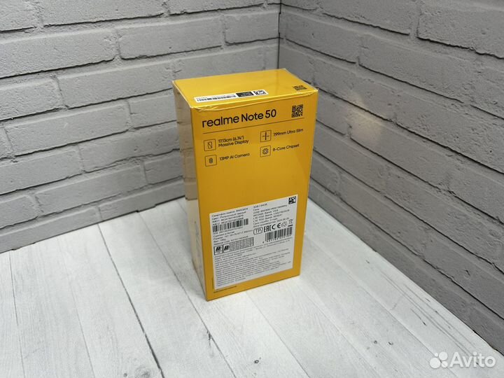 realme Note 50, 3/64 ГБ