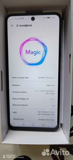 Honor 10x lite 4 128Gb