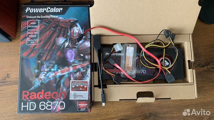 Видеокарта radeon HD 6870 и radeon 7790