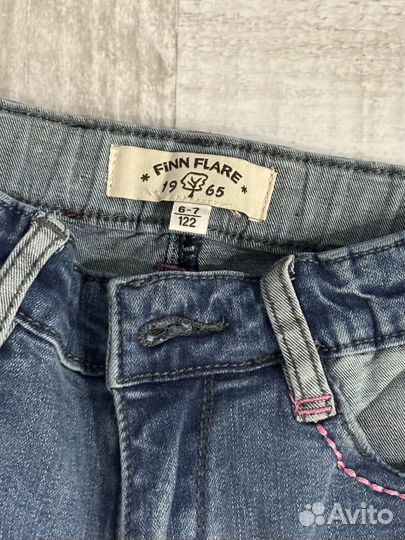 Джинсы на девочку 122