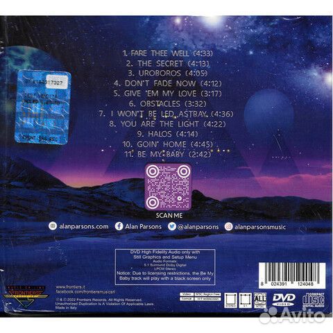 Alan Parsons / From The New World (CD+DVD)