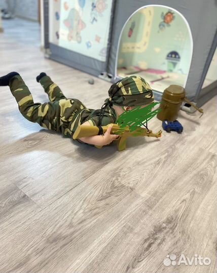 Камуфляжный костюмчик для девочки и мальчика