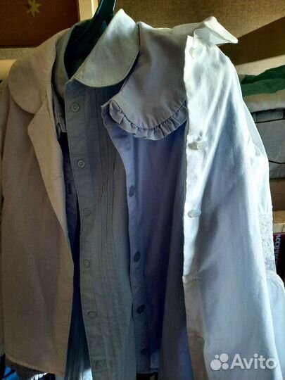 Школьная форма для девочки 122 128 темно синяя