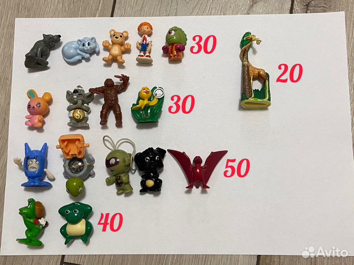 Киндер игрушки