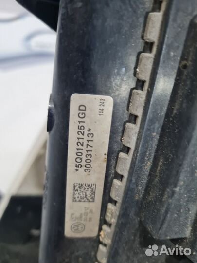 Кассета радиаторов Skoda Superb 3V3 1.4 czca 2017