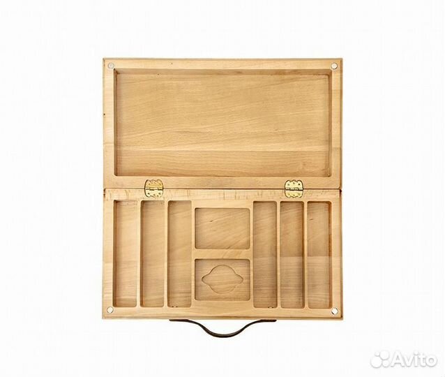 Набор для покера Black Stars на 300 фишек в кейсе из бука 62236