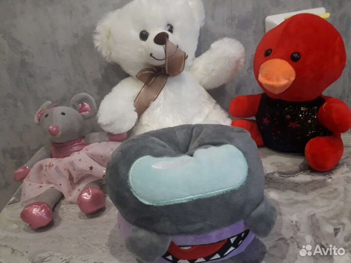 Плюшевые игрушки 5 штук