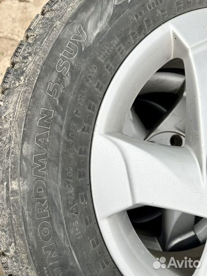 Зимние колеса R16 215/65 на Рено Дастер Террано