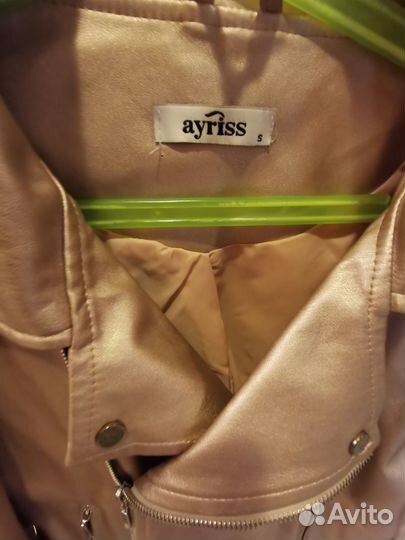 Кожаная куртка косуха женская