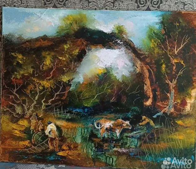Картина маслом на холсте
