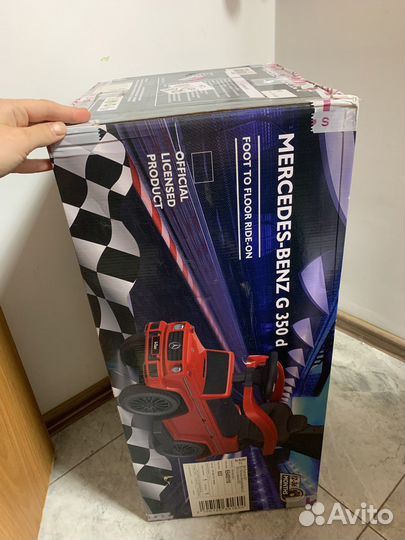 Детская машинка-каталка